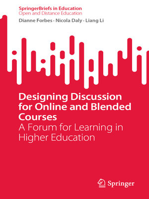 cover image of Designing Discussion for Online and Blended Courses